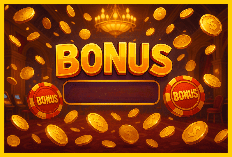 Imagem promovendo bônus 77GAME com recompensas imperdíveis.